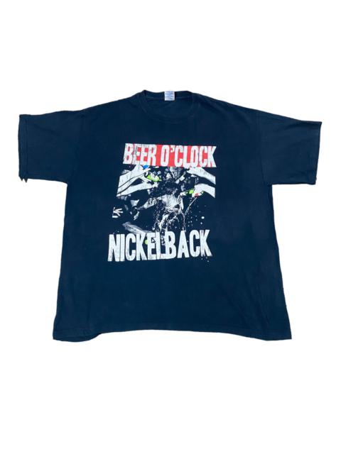 Other Designers Band Tees × Vintage - Vintage Nickelback 'Beer o' Clock Shirt