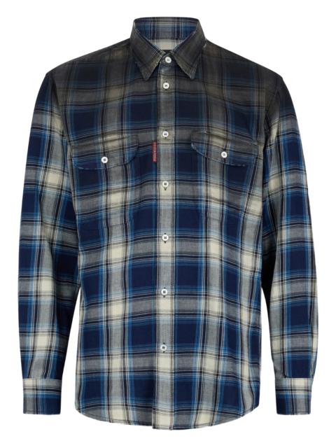 DSQUARED2 Dsquared2 Plaid Pocket Shirt