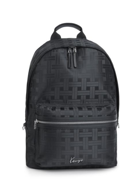 KENZO "MURA" BACKPACK WITH JACQUARD PATTERN