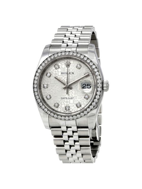 ROLEX Rolex Oyster Perpetual Datejust 36 Silver Dial Stainless Steel Jubilee Bracelet Automatic Men's Watc