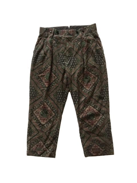 Other Designers Japanese Brand - Iroquois Droth Crop Baggy Fullprint Pant