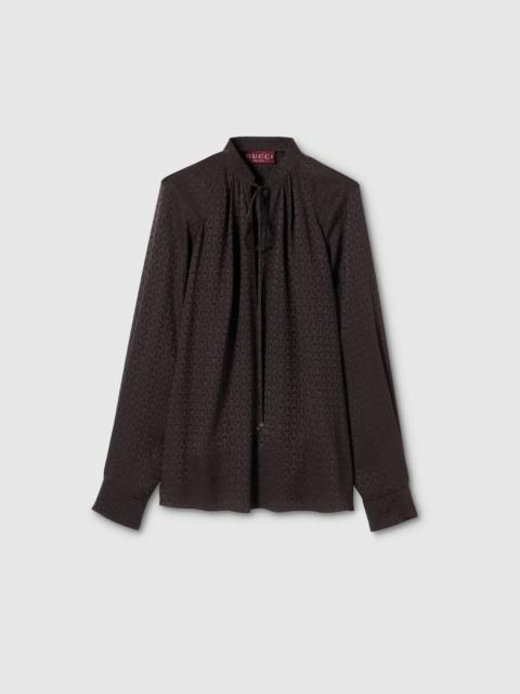 GUCCI Gucci Silk Twill Dress Black Women