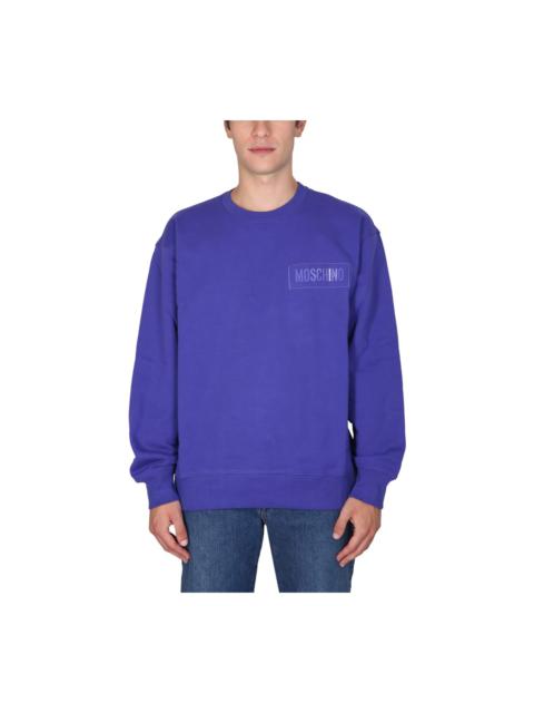 Moschino Sweatshirt With Logo Patch