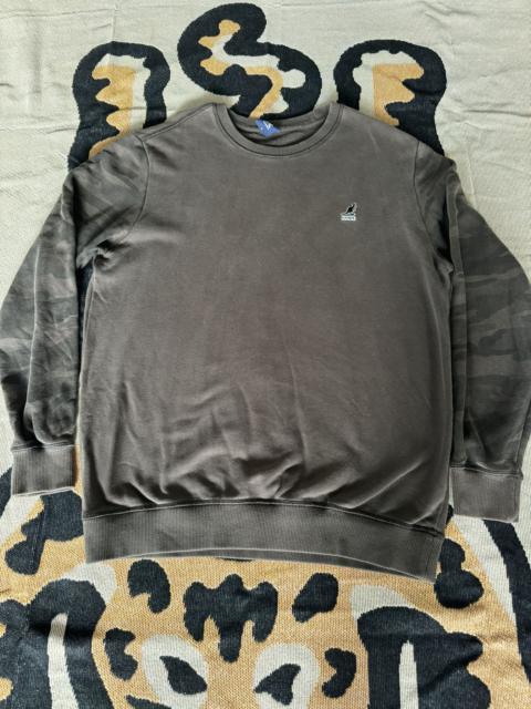 Other Designers Iconic Kangol England Camo Sleeve Small Logo Sweatshirt