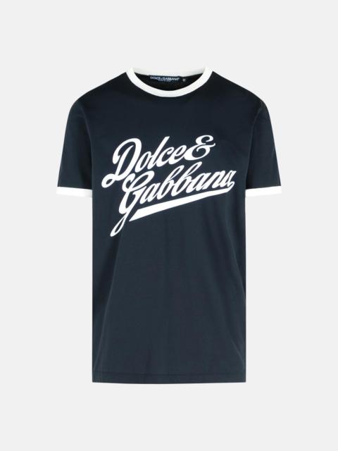 NAVY COTTON T-SHIRT