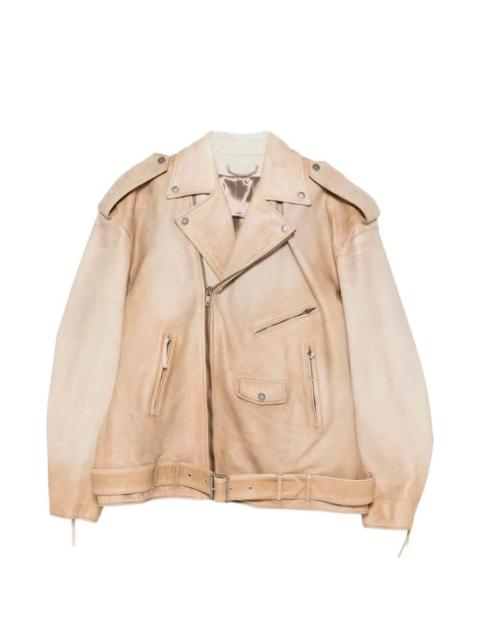 Golden Goose Golden Goose Men `Journey` Leather Jacket