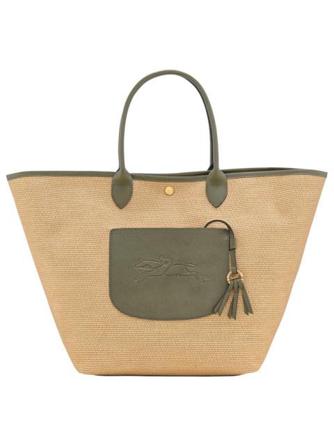 Longchamp Le Pliage Collection L Basket bag Artichoke - Canvas