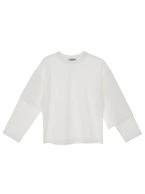 Brand - 9.12tc/ Long Sleeve & Asymmetrical T-Shirt Sleeves