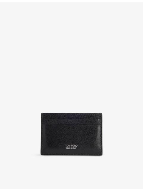 TOM FORD T-Line Classic Leather Card Holder
