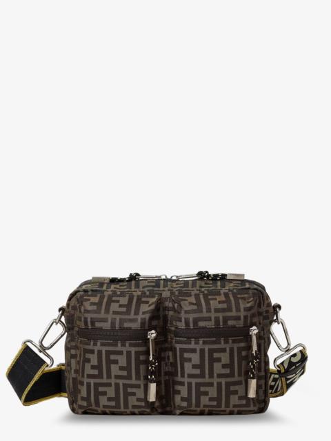 FENDI Fendi Camera Case Superlight Ff Zucca Fabric Crossbody Bag