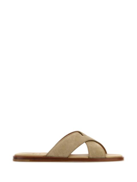 Church's Men Sand Suede Slippers