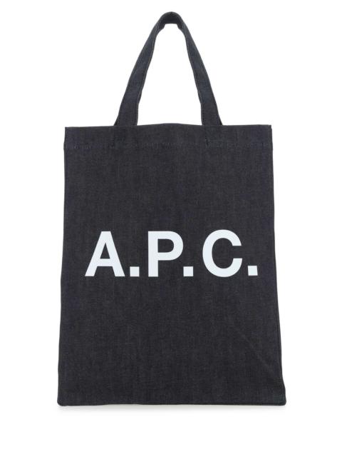 A.P.C. A.P.C. Men Denim Shopping Bag