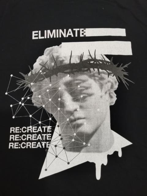 Other Designers Designer - Eliminate Japan Designer Tee Oversize Streetwear Mastermind