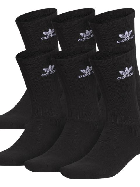 adidas Originals adidas Originals Mens adidas Originals Trefoil 6 Pack Crew Socks