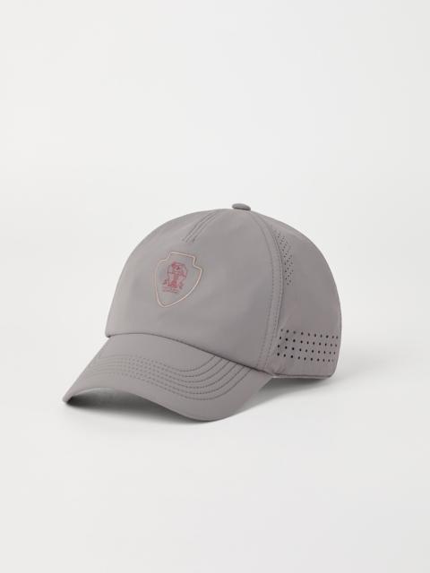 Brunello Cucinelli Stretch nylon baseball cap with logo
