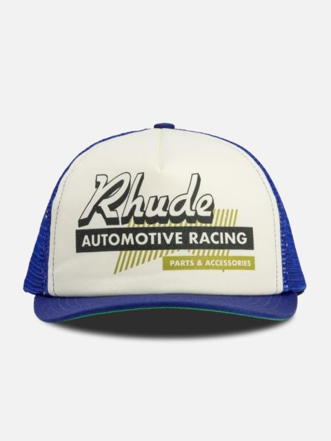 Rhude RHUDE AUTO RACING TRUCKER HAT