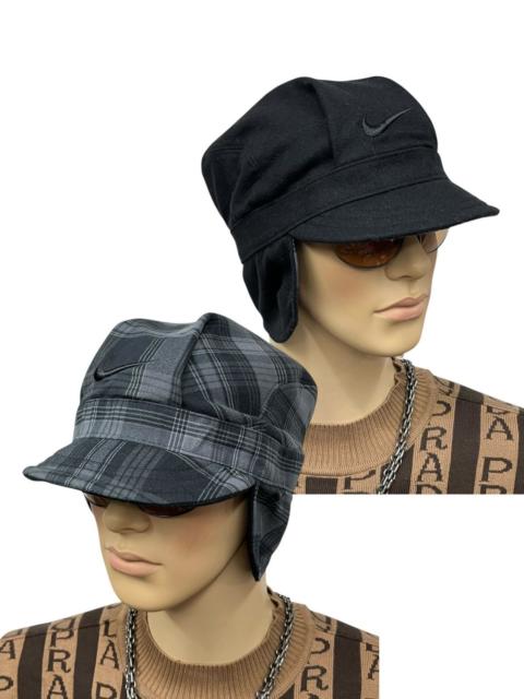 Other Designers Ambush Design × Nike - Vintage Nike Center Swoosh Jpn Reversible Ear Flap Cap 59cm