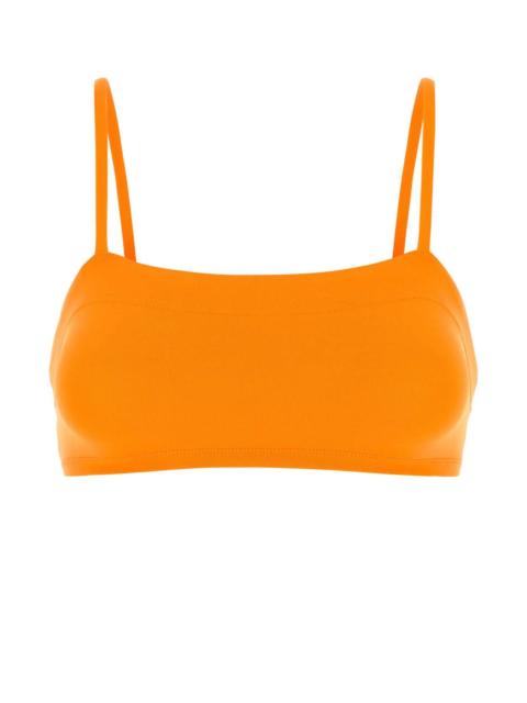 ERES Eres Women Orange Stretch Nylon Azur Bikini Top