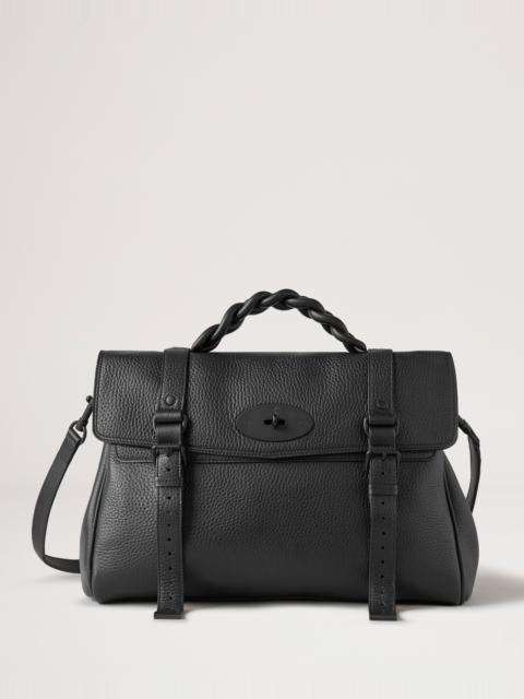 Mulberry Oversized Alexa
Black Heavy Grain