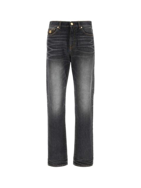 VERSACE Versace Men Black Denim Jeans