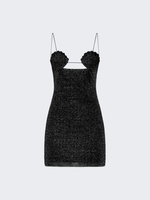 Oséree Lumiere Shell Dress Black