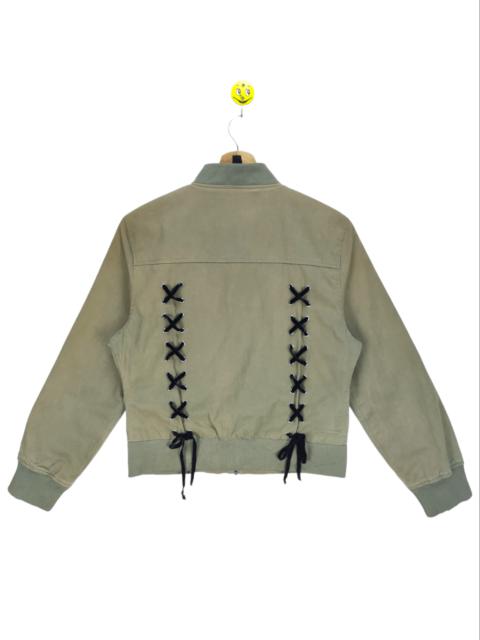 Other Designers Brand - Steals🔥Cropped Jacket Zip Up Shoelace Style by Browny