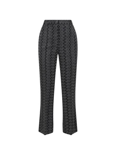 Missoni Zig Zag lamè trousers