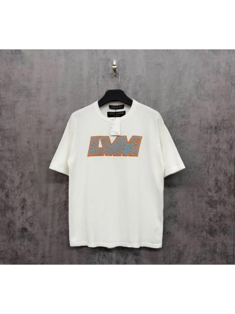 Louis Vuitton Louis Vuitton Lv jacquard logo knit short-sleeved shirt
