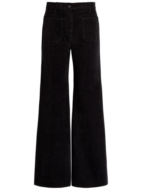 NILI LOTAN Nili Lotan Florence Flared-leg Corduroy Trousers