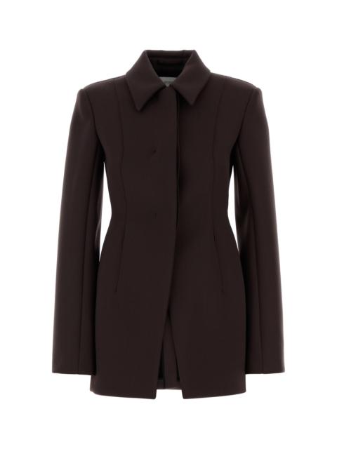 Sportmax Aubergine polyester blend Bacio1234 blazer