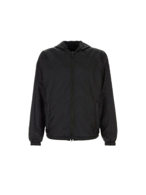 Burberry BURBERRY $1695 Newport Black Reversible Jacket New & Authent