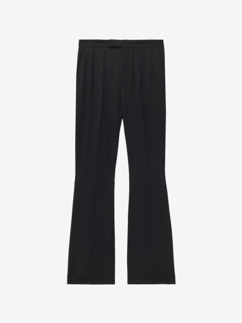 Alexander McQueen Wool Gabardine Tailored Trousers