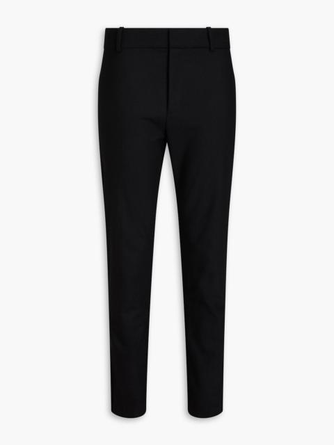 NILI LOTAN Lino wool-blend skinny pants