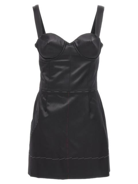 Maison Margiela Maison Margiela Women Contrast Stitching Corset Dress