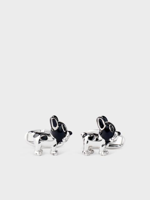 Paul Smith Black 'Dog' Cufflinks