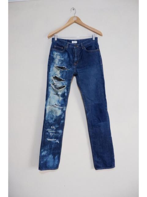 Hysteric Glamour Hysteric Glamour Ripped Custom Bleach Denim