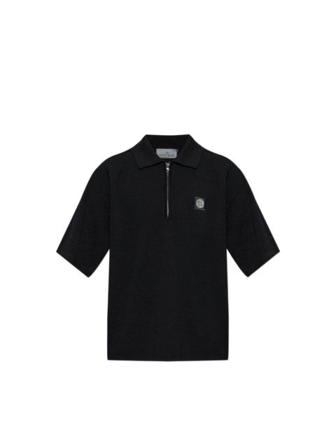 Stone Island ZIP-UP POLO SHIRT