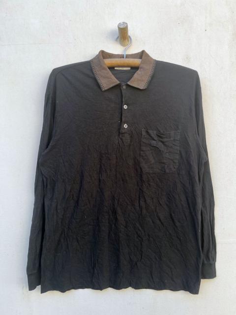 Givenchy Givenchy Italy Long Sleeve Pocket Polo Classic
