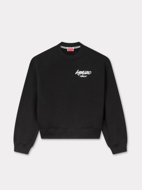 KENZO 'Kenzo x Futura 2000' oversized cocoon sweatshirt in cotton