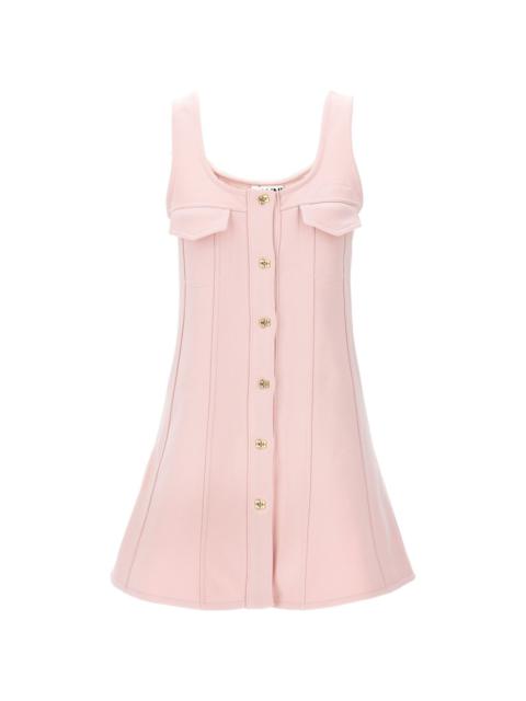 A-line minidress