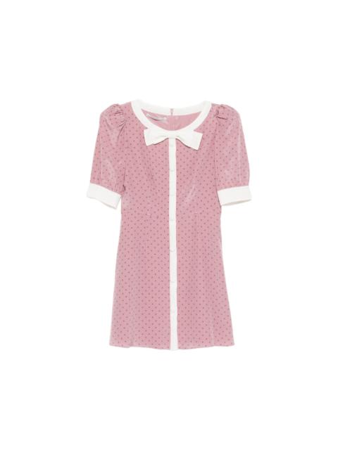 Alessandra Rich Alessandra Rich Pink Dresses - Day Dresses Women