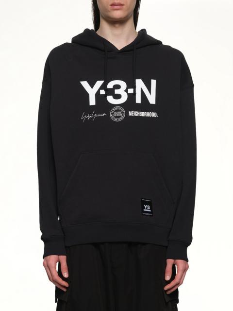 Y-3 Y-3 X NBHD Graphic Hoodie in Black