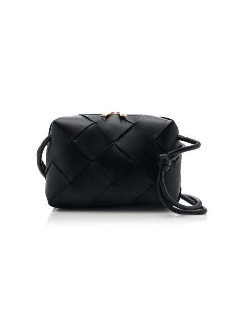 Bottega Veneta Cassette Small Intrecciato Camera Bag black