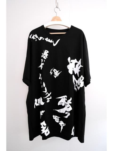Yohji Yamamoto AW22 Cotton Sōun Takeda (武田双雲) Oversize Calligraphy Shirt