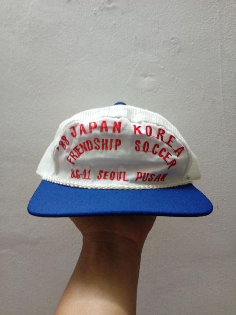 Other Designers VINTAGE 88' JAPAN KOREA FRIENDSHIP SOCCER MESH CAP