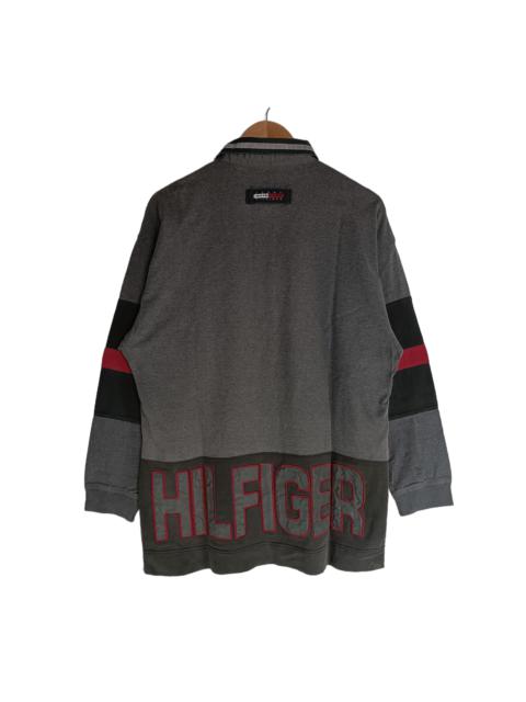 Other Designers VINTAGE TOMMY HILFIGER EXPEDITION HALF ZIPPER SHIRT