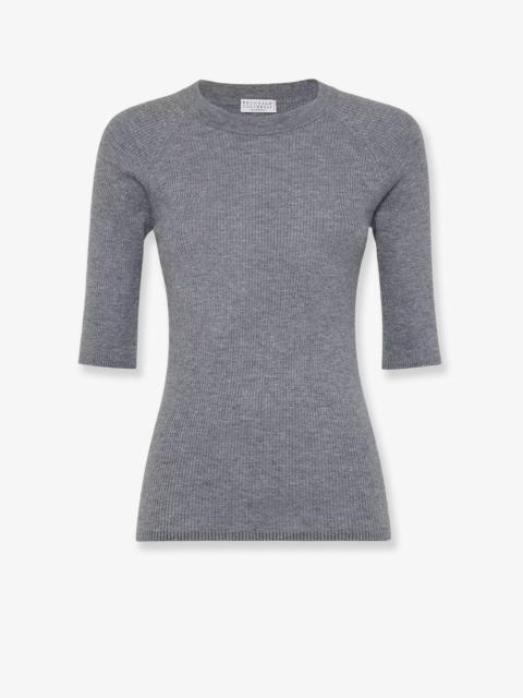 Brunello Cucinelli Brunello Cucinelli Women Cashmere And Viscose Blend Lurex Sweater
