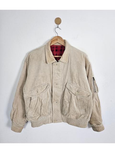 Other Designers Issey Miyake - Vintage Hai Sporting Gear Corduroy Bomber Jacket