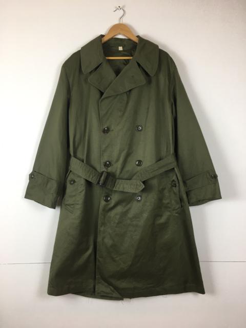 Vintage Military 50s Inspector Overcoat By Tipton INC