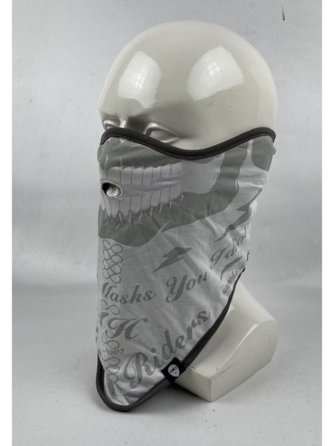 Other Designers Japanese Brand - rare design air hole skull mask tc49